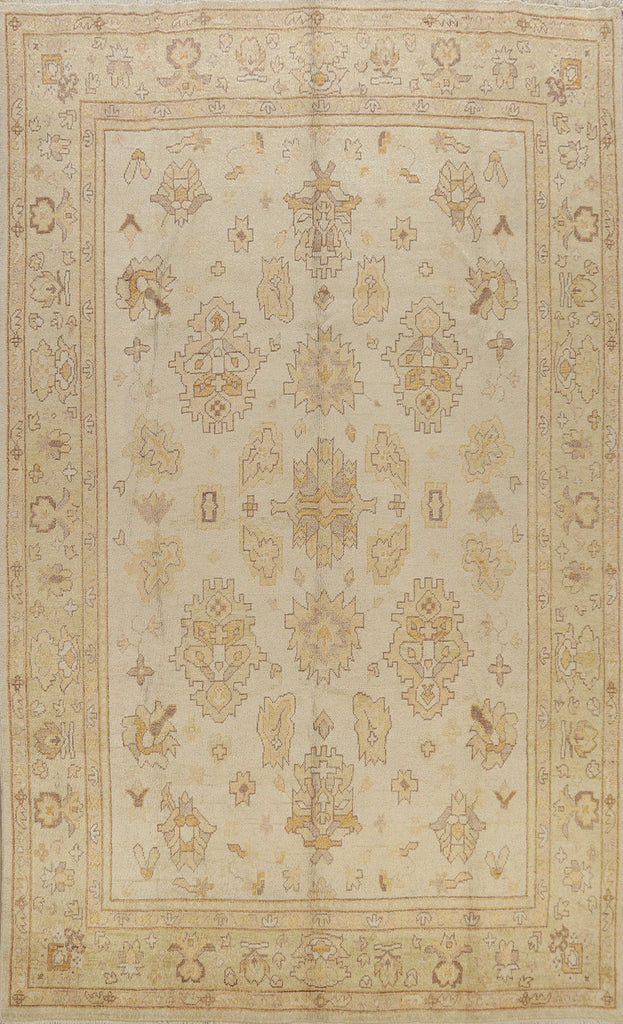 Geometric Oushak Chobi Oriental Area Rug 9x12