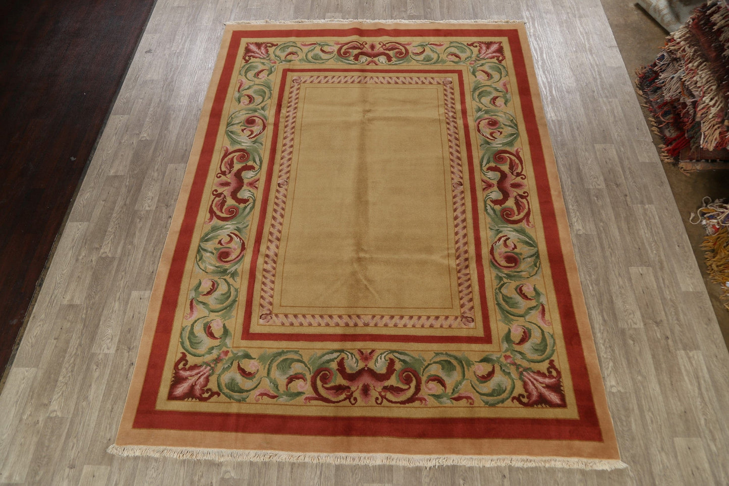 Floral Nepal Tibetan Oriental Area Rug 9x12