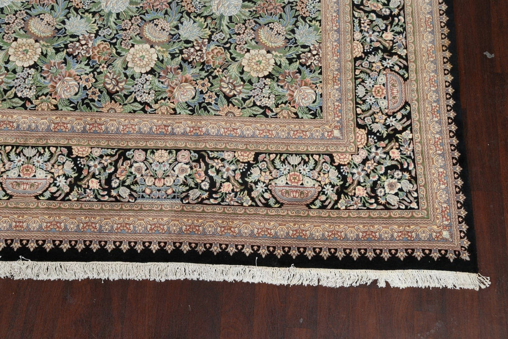 Vegetable Dye Floral Aubusson Oriental Area Rug 12x18