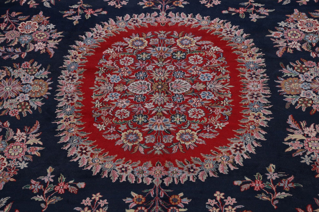 Vegetable Dye Floral Aubusson Oriental Area Rug 11x18