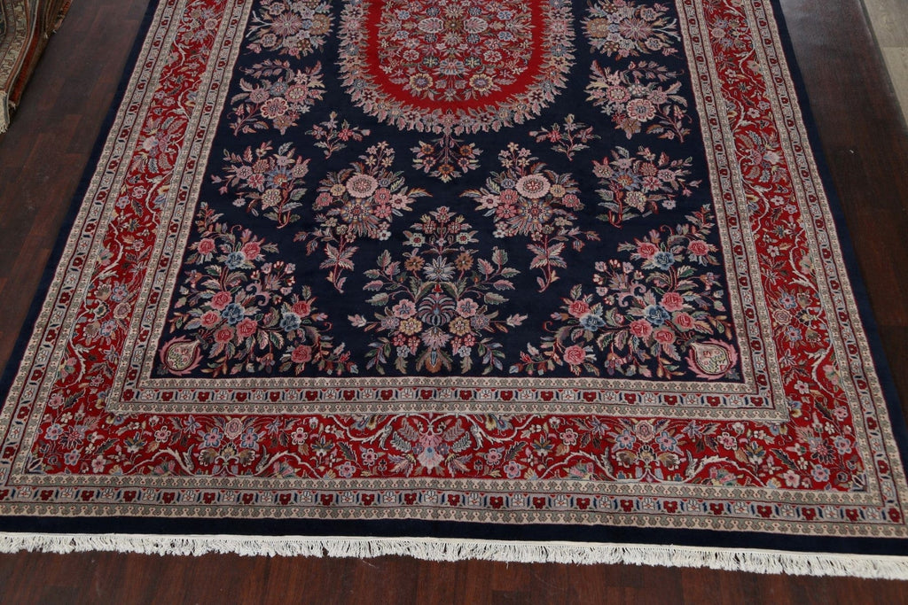 Vegetable Dye Floral Aubusson Oriental Area Rug 11x18