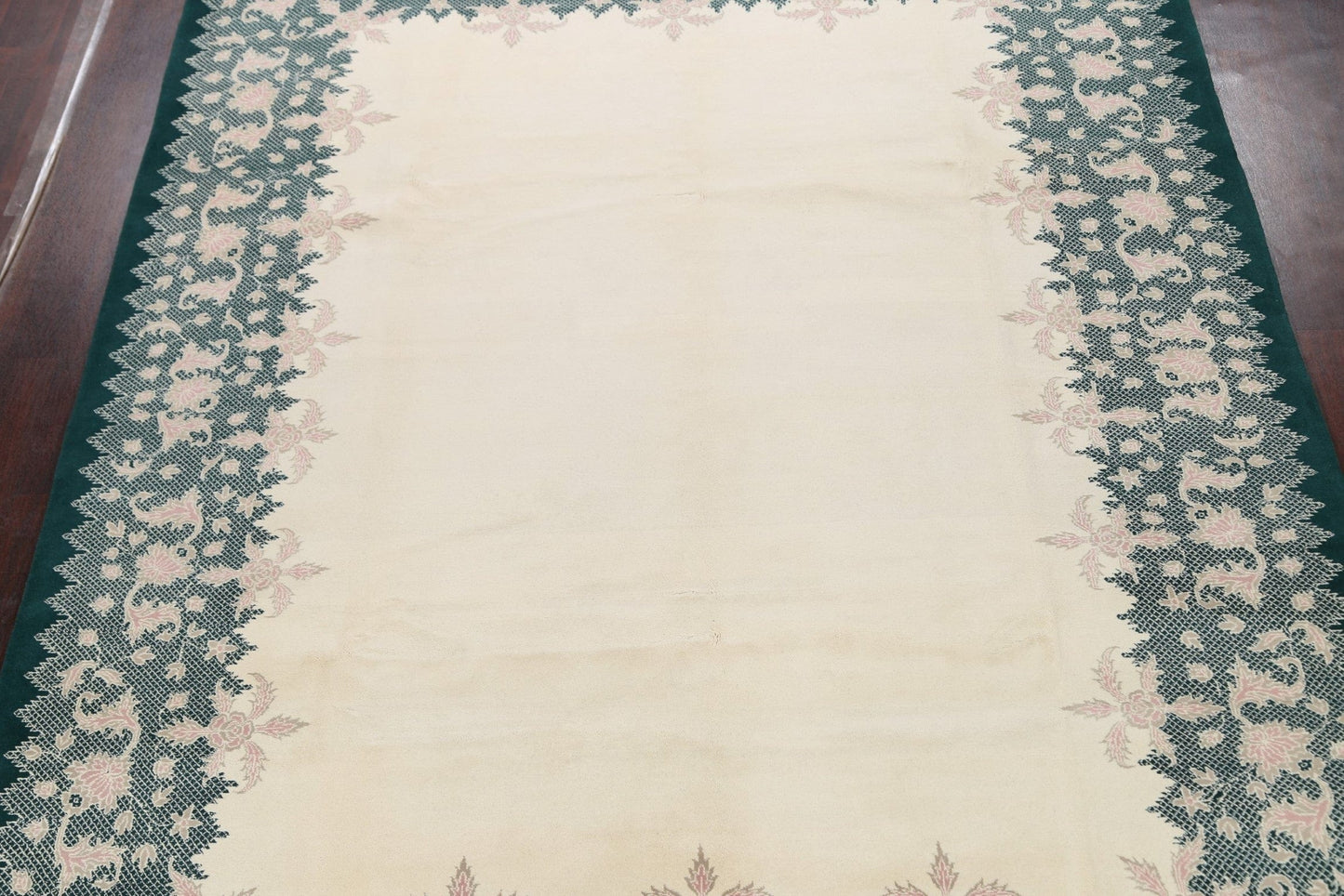 Floral Kashan Oriental Area Rug 9x12