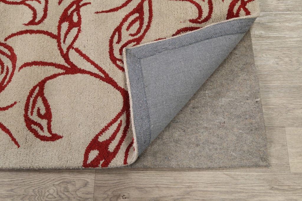 Transitional Hand-tufted Runner Rug 3x8