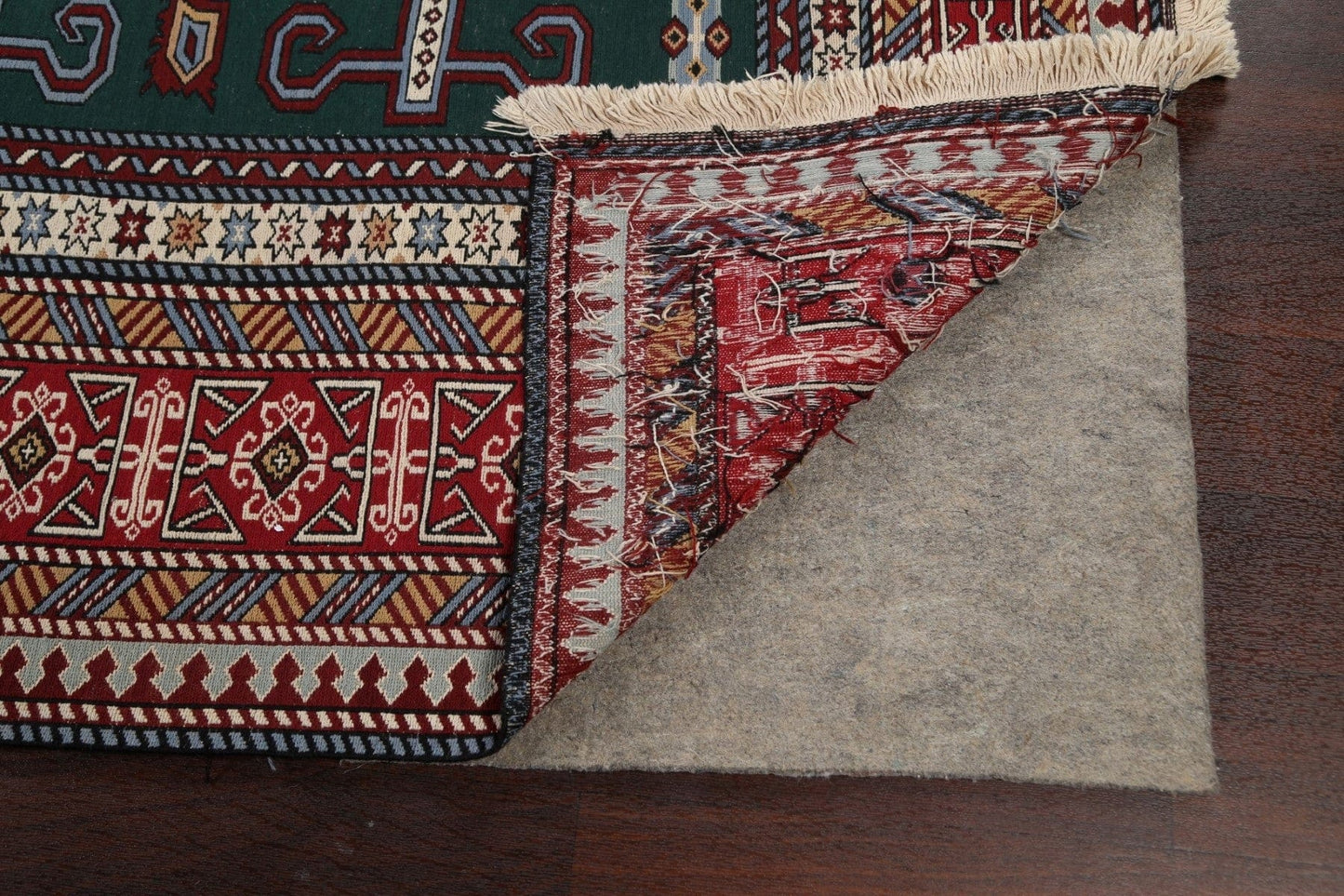 Tribal Geometric Sumak Persian Area Rug 9x12