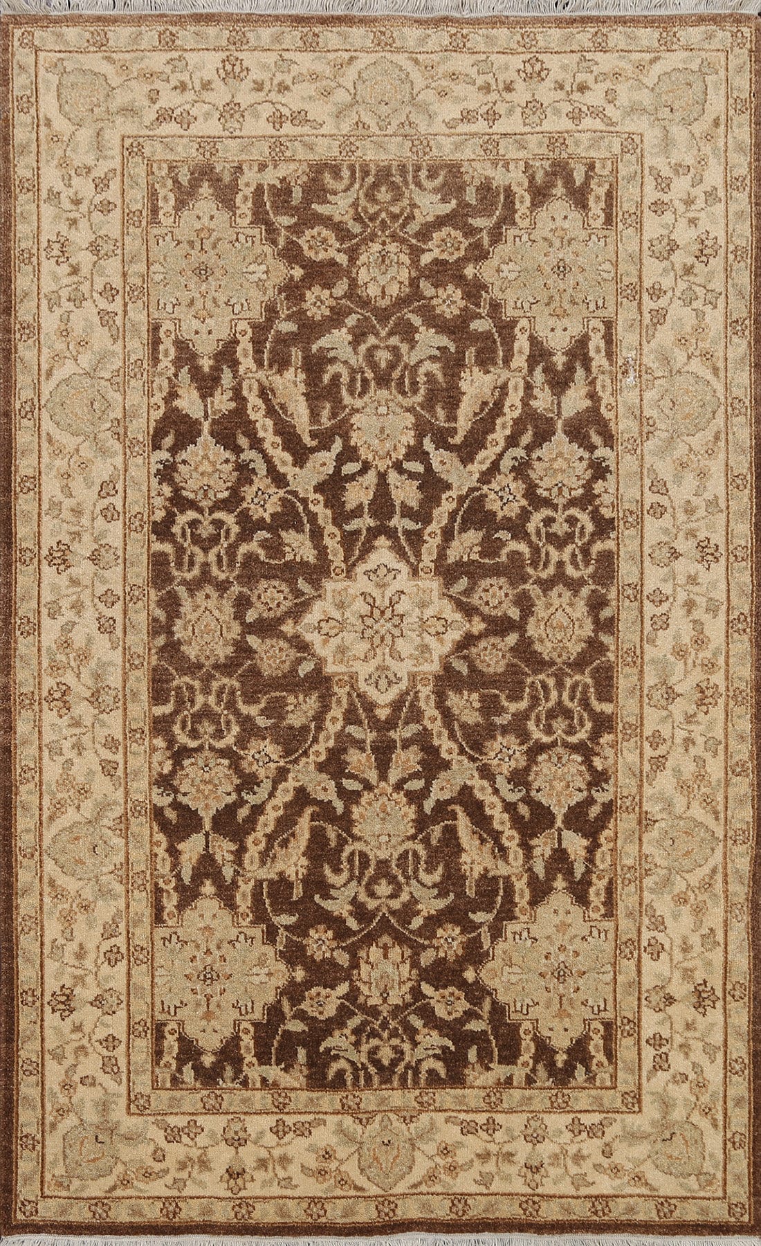 Floral Oushak Oriental Area Rug 4x6