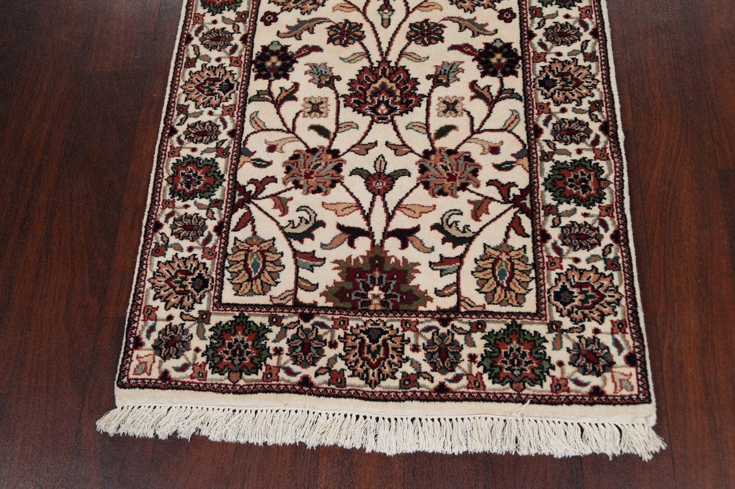 All-Over Floral Kashan Oriental Runner Rug 3x20