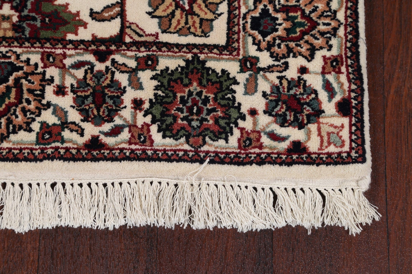 All-Over Floral Kashan Oriental Runner Rug 3x20