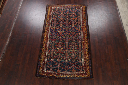 Antique 100% Vegetable Dye Bakhtiari Persian Area Rug 5x9