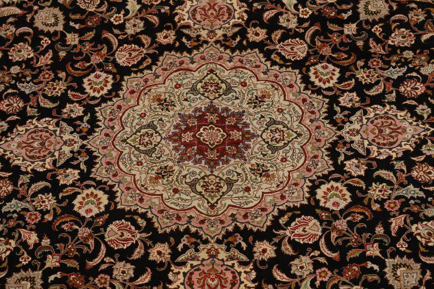 100% Vegetable Dye Tabriz Persian Area Rug 10x10 Square