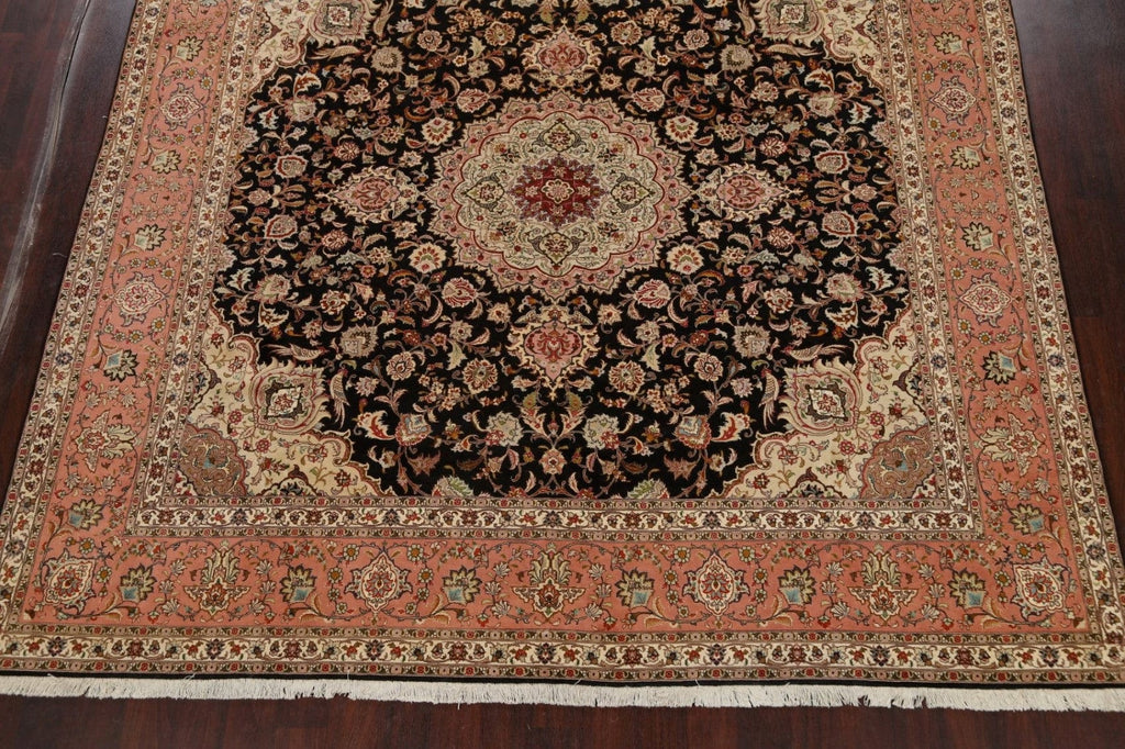 100% Vegetable Dye Tabriz Persian Area Rug 10x10 Square