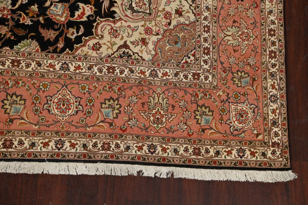 100% Vegetable Dye Tabriz Persian Area Rug 10x10 Square