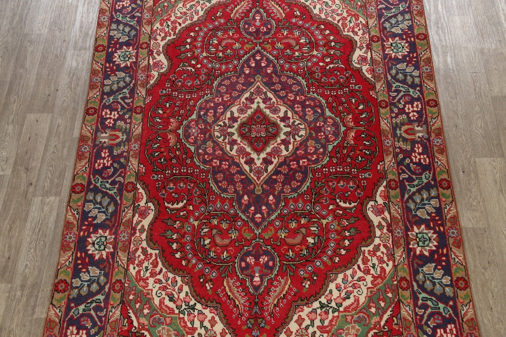 Floral Tabriz Persian Area Rug 7x10