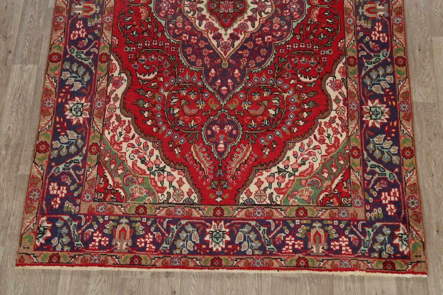 Floral Tabriz Persian Area Rug 7x10