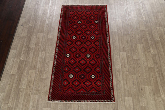 Geometric Turkoman Persian Area Rug 4x9