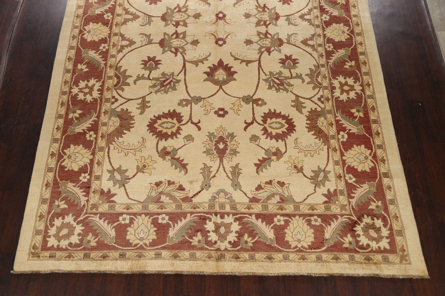 Floral Peshawar Oriental Area Rug 9x13