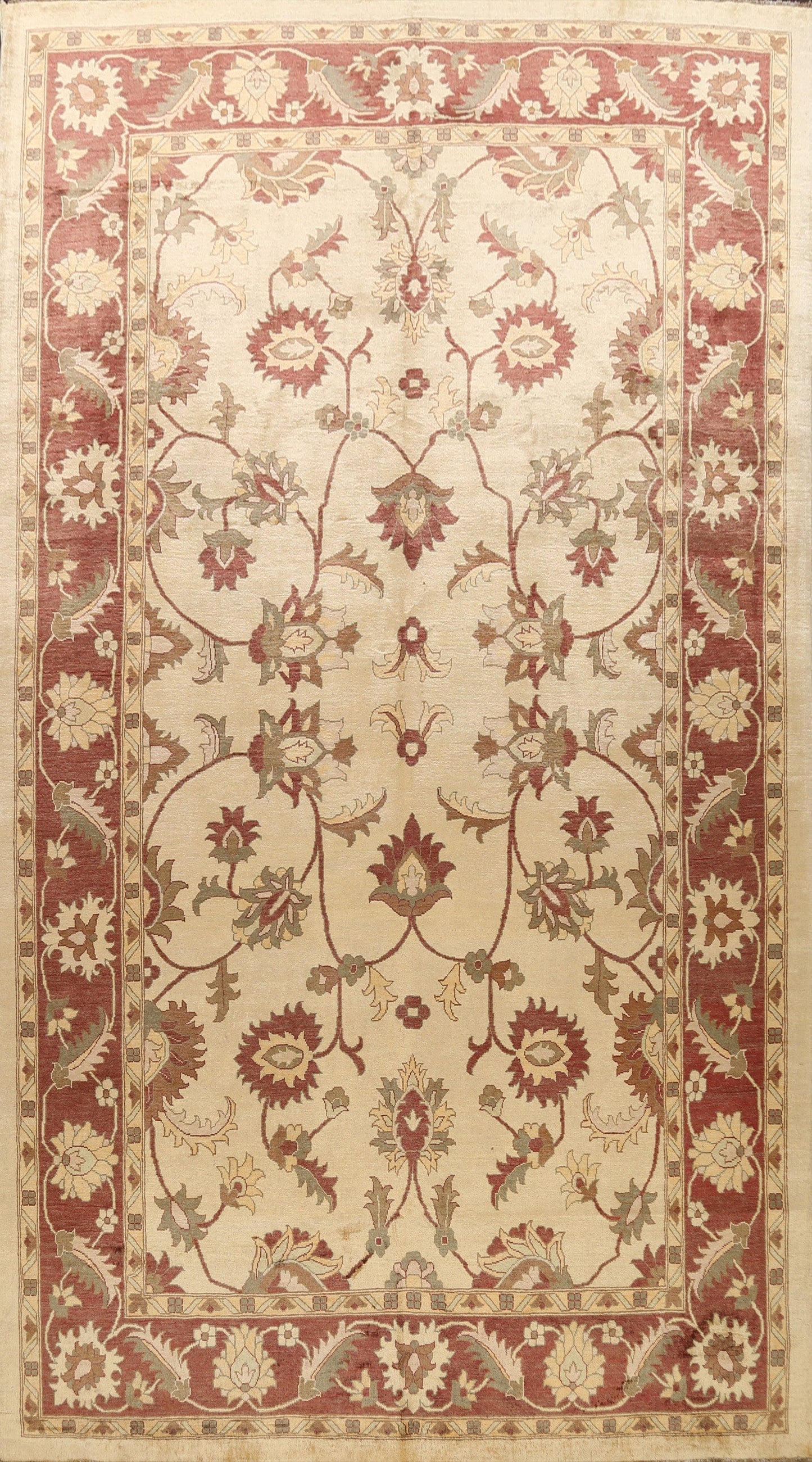 Floral Peshawar Oriental Area Rug 9x13