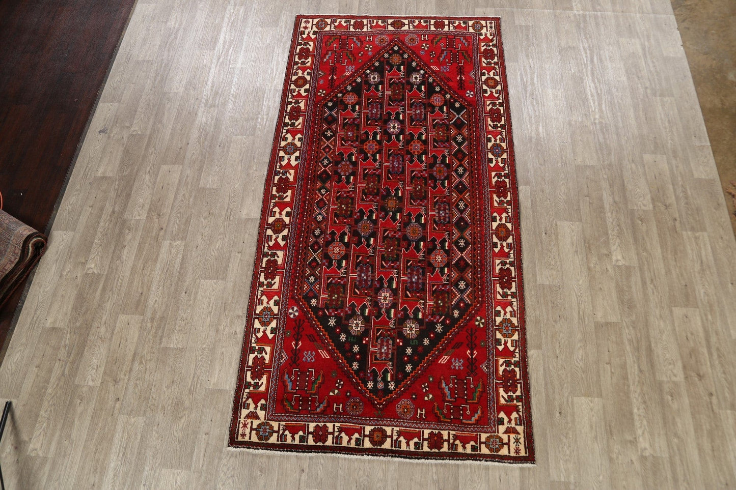 Geometric Malayer Persian Area Rug 5x10