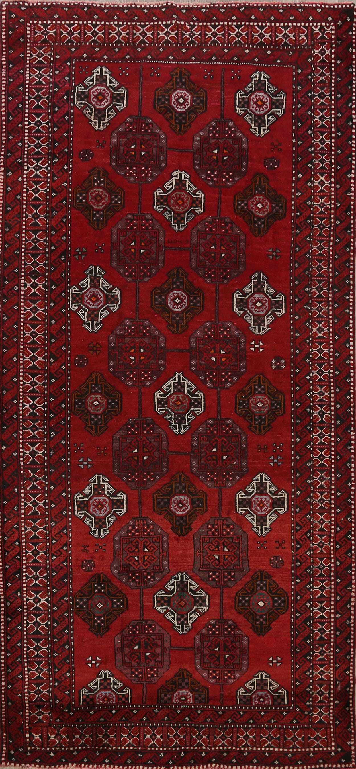 Geometric Shiraz Persian Area Rug 5x10