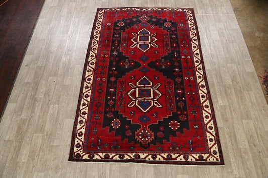 Geometric Meshkin Persian Area Rug 7x10