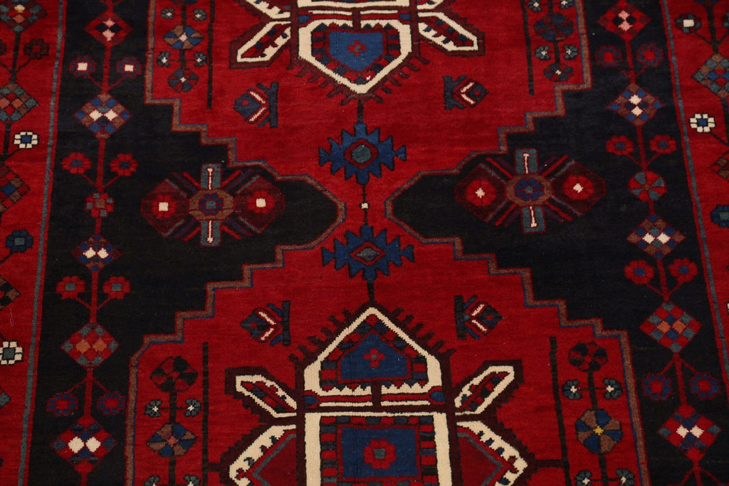 Geometric Meshkin Persian Area Rug 7x10