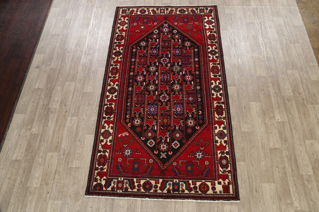 Geometric Bakhtiari Persian Area Rug 5x10