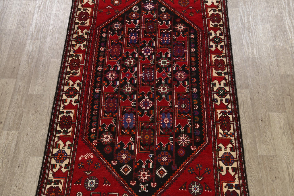 Geometric Bakhtiari Persian Area Rug 5x10