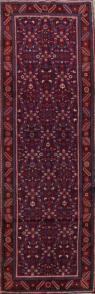 Geometric Mahal Persian Runner Rug 4x11