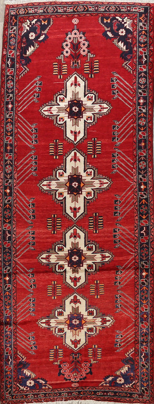 Geometric Bakhtiari Persian Area Rug 6x13