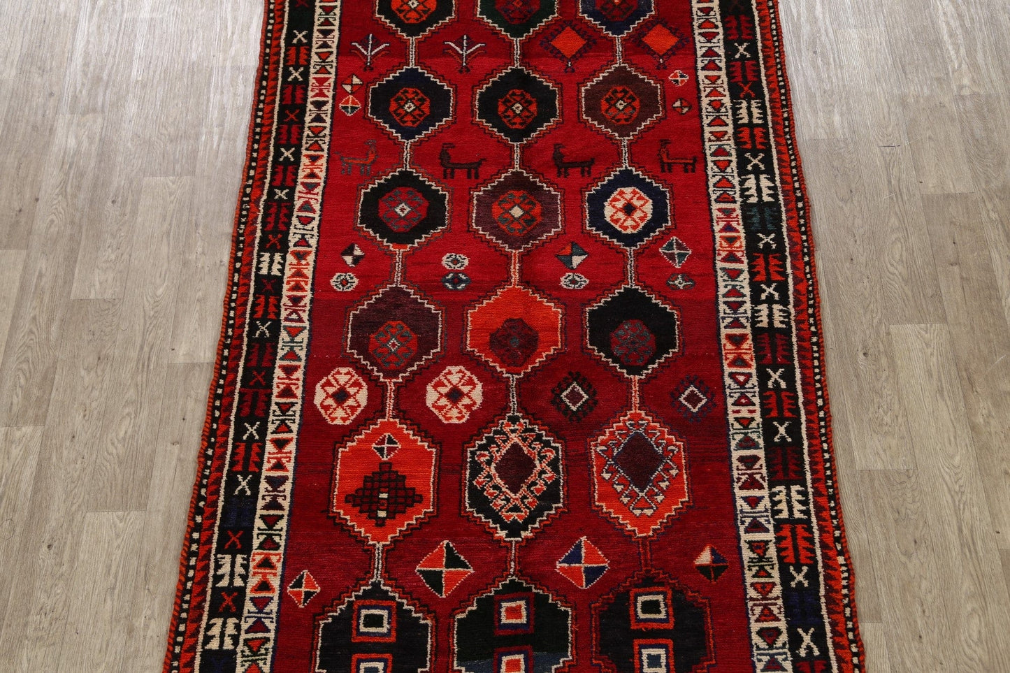 Geometric Shiraz Persian Area Rug 5x9