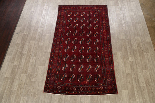 Geometric Turkoman Persian Area Rug 5x10