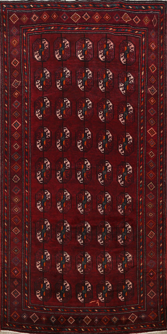 Geometric Turkoman Persian Area Rug 5x10