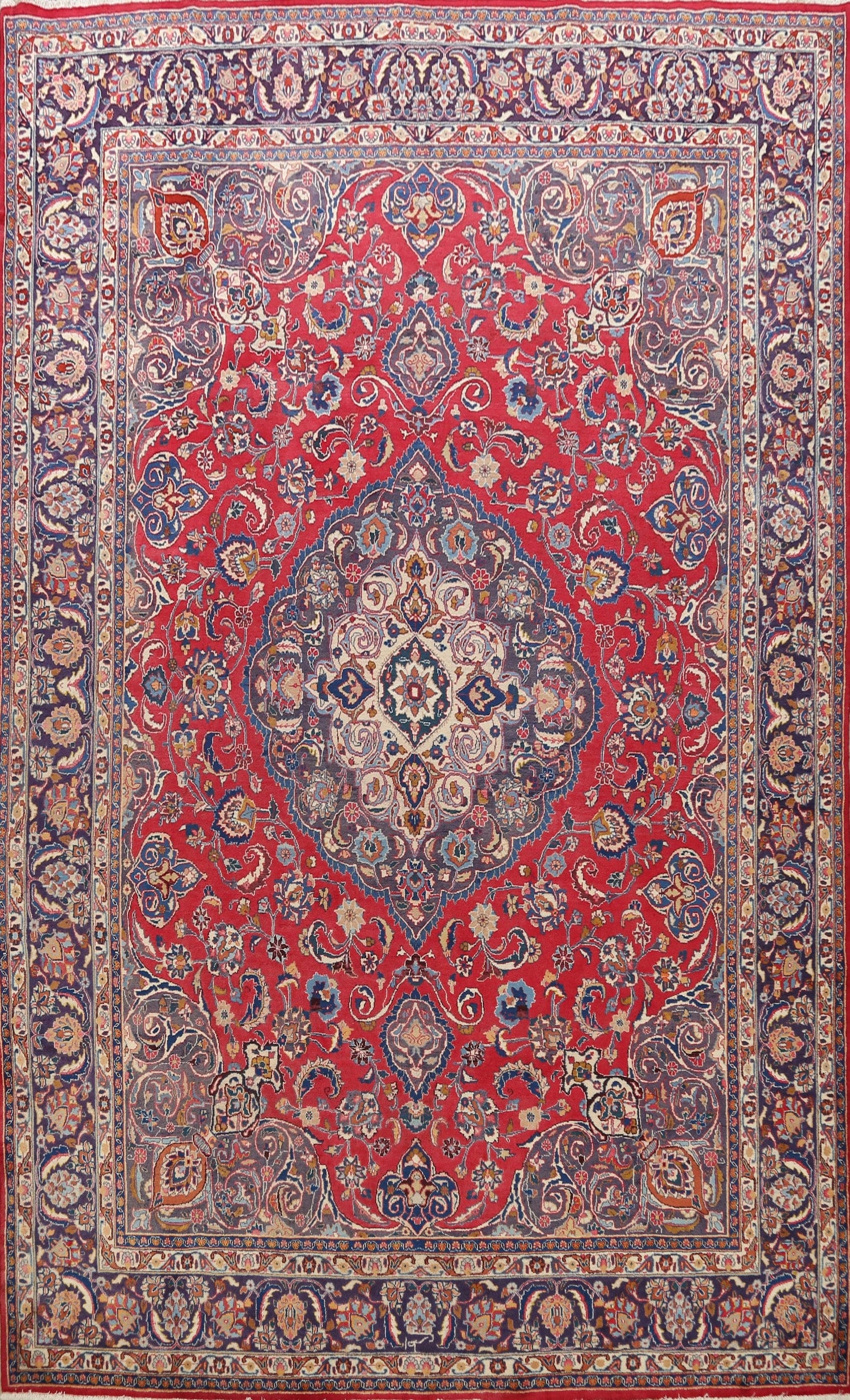 Floral Persian Area Rug 10x13