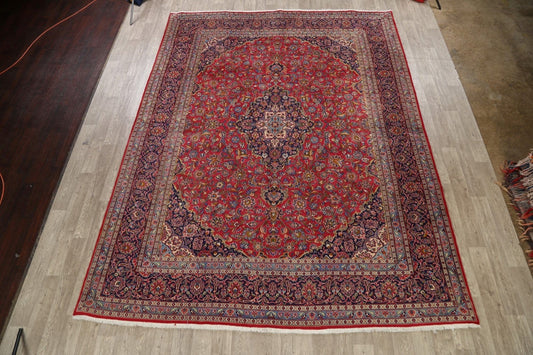 Traditional Kashan Persian Area Rug 10x13