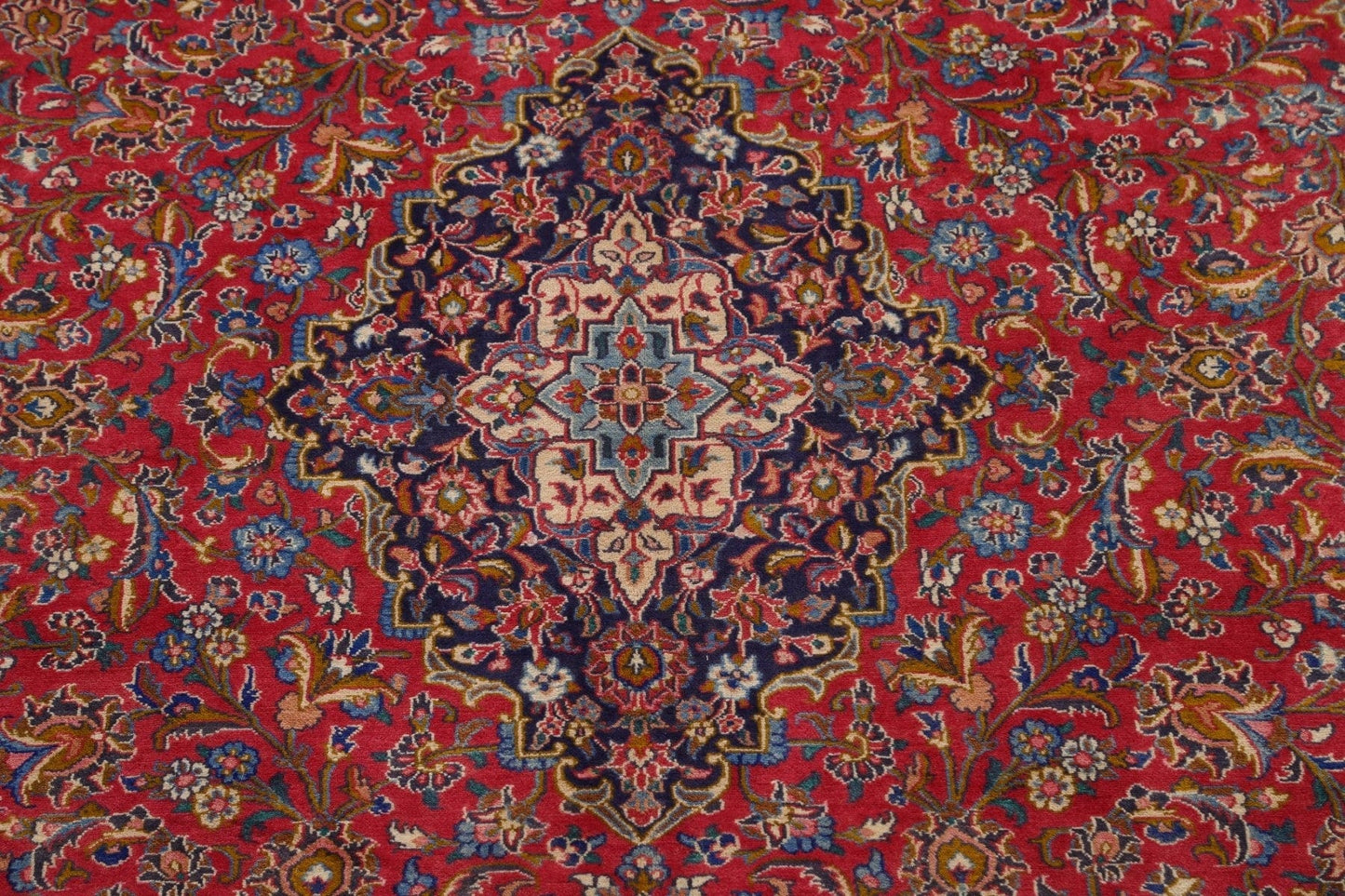 Traditional Kashan Persian Area Rug 10x13