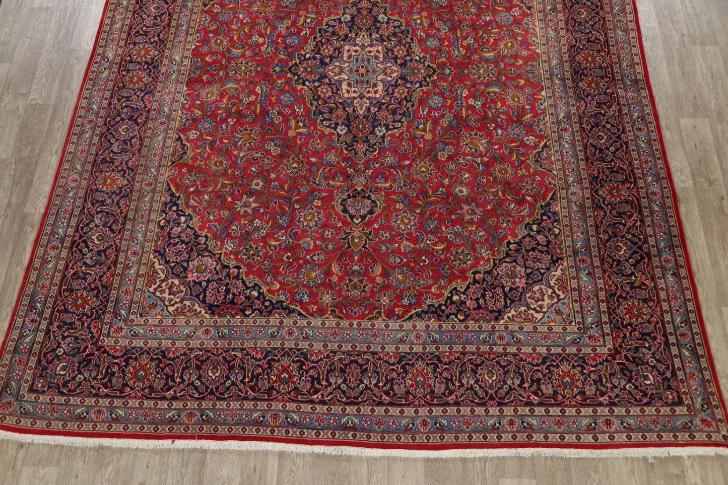 Traditional Kashan Persian Area Rug 10x13