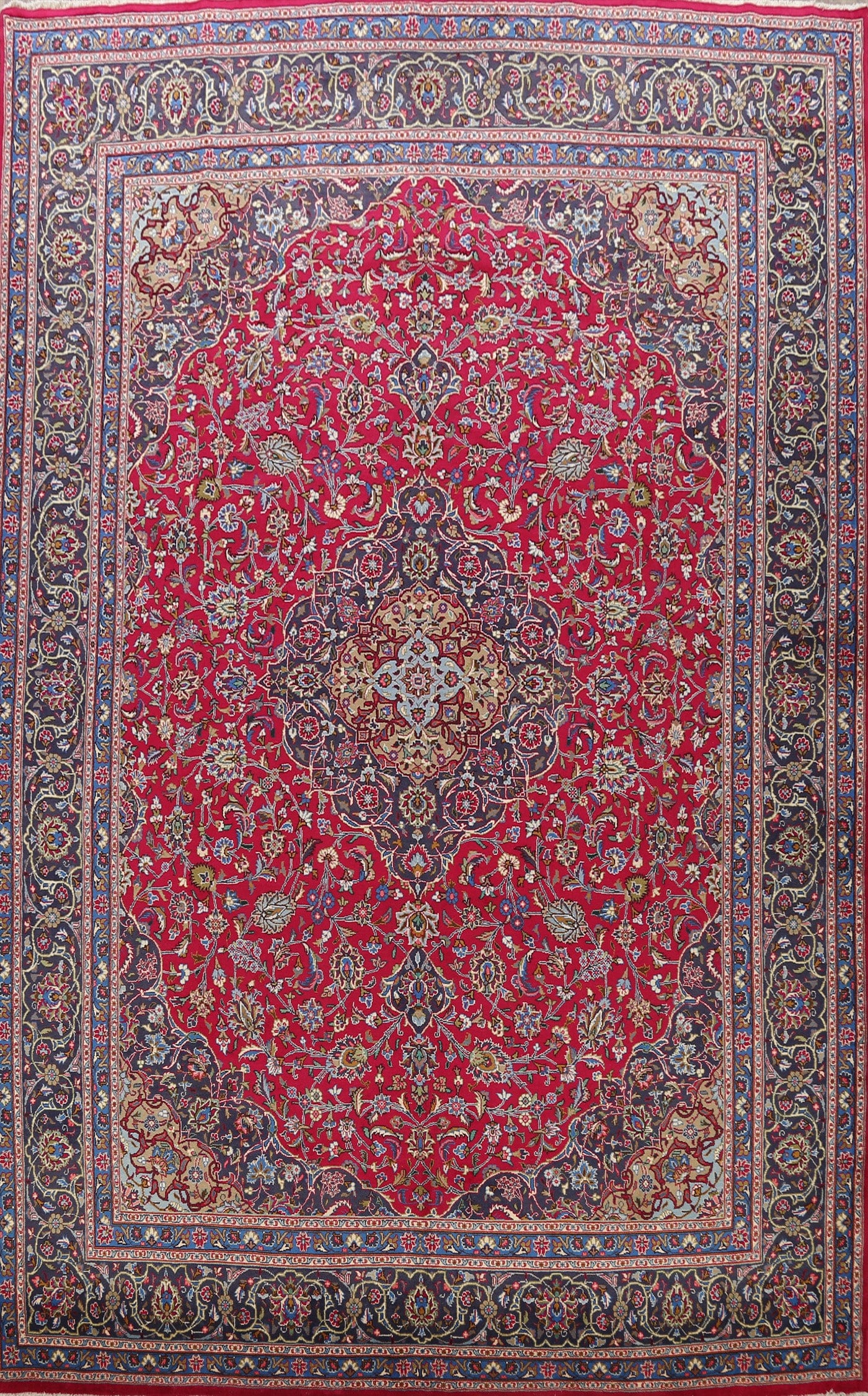 Floral Kashmar Persian Area Rug 10x13