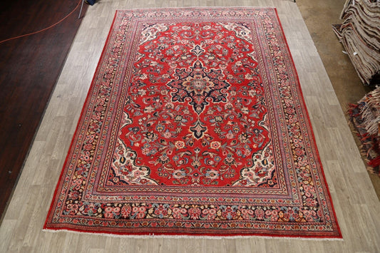 Floral Sarouk Persian Area Rug 10x13