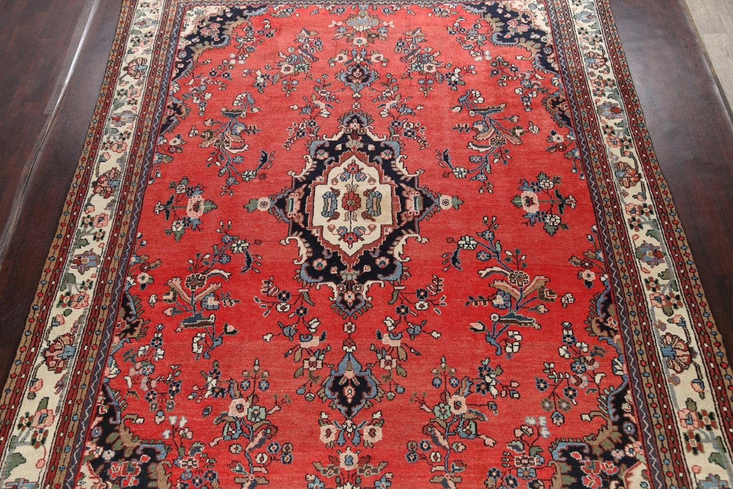 Floral Hamedan Persian Area Rug 10x13