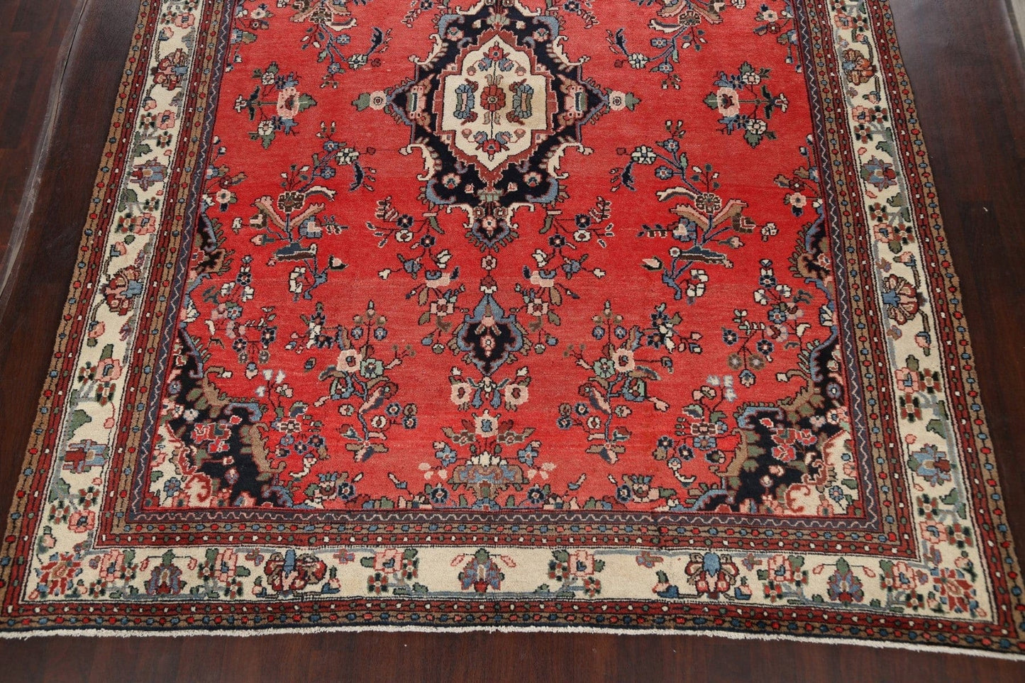 Floral Hamedan Persian Area Rug 10x13