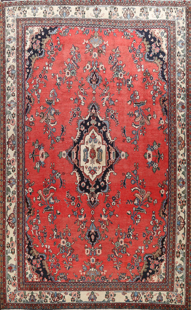 Floral Hamedan Persian Area Rug 10x13