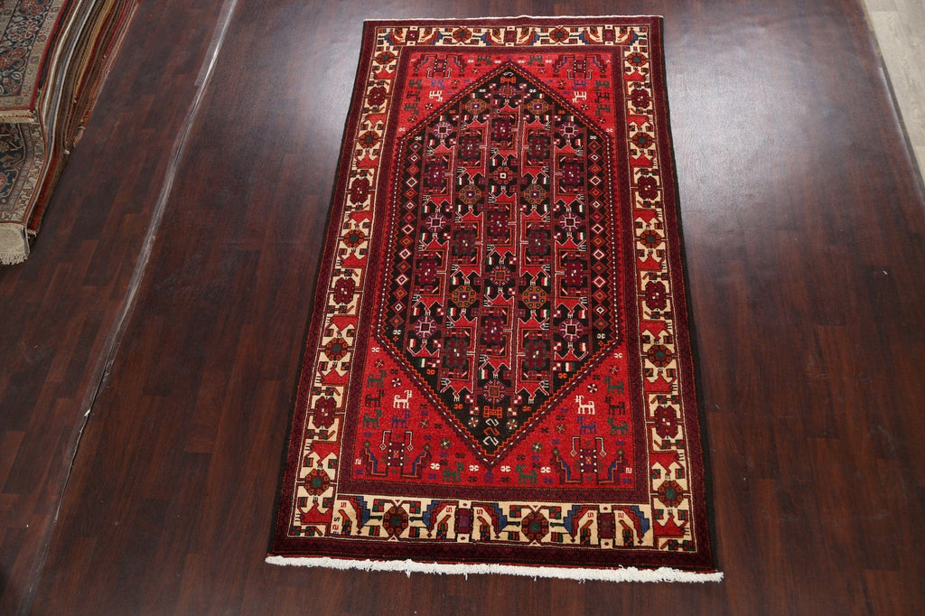 Geometric Bakhtiari Persian Area Rug 6x10