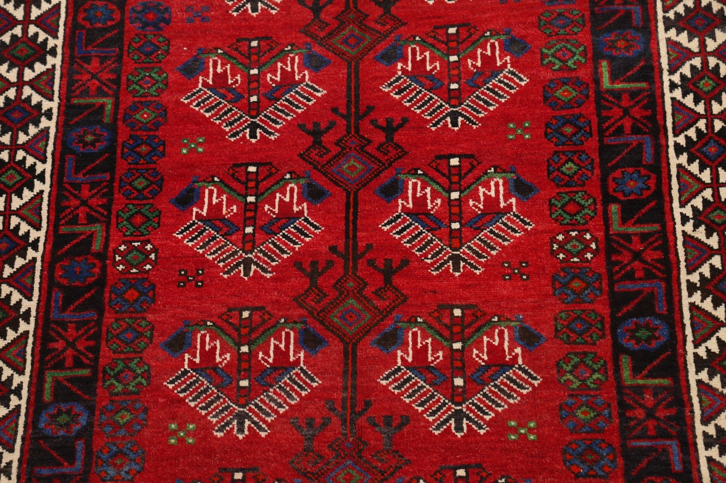 Geometric Shiraz Persian Area Rug 5x10