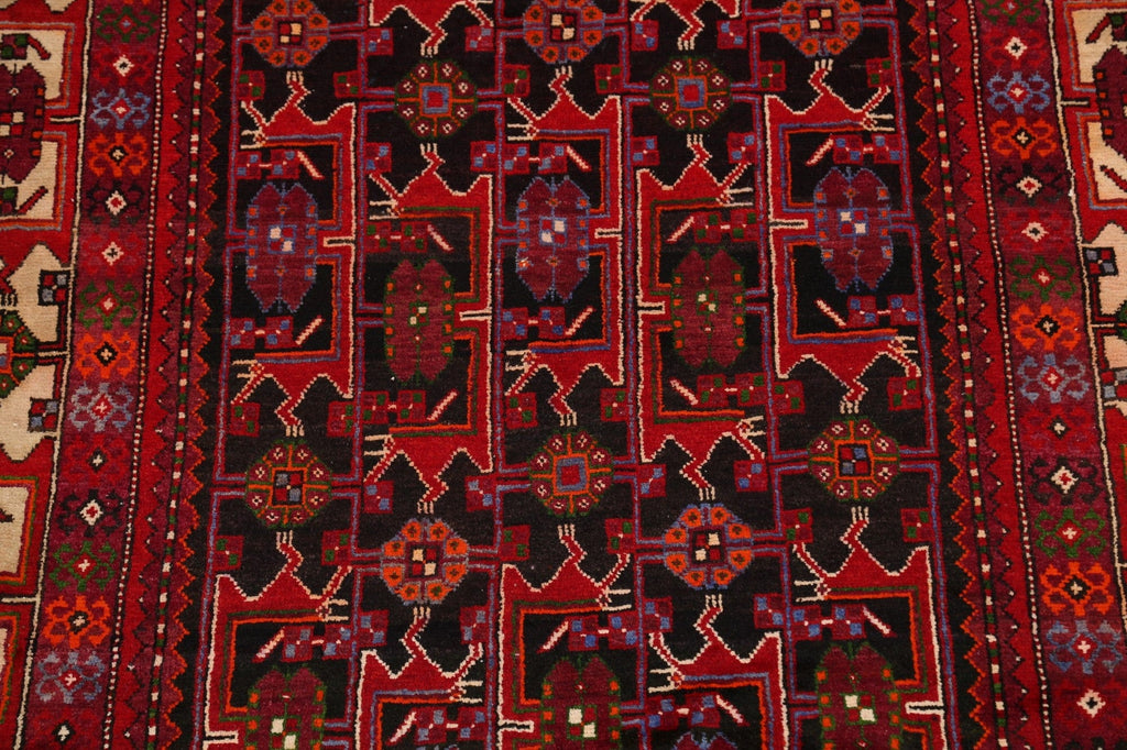 Geometric Bakhtiari Persian Area Rug 5x10