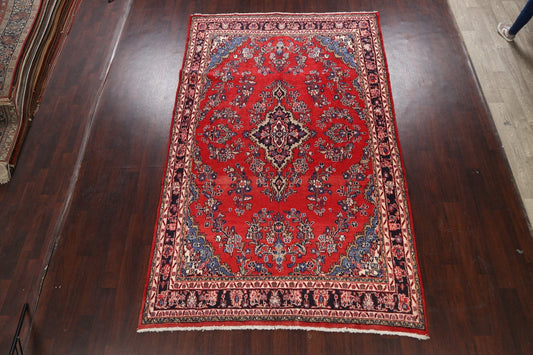 Floral Hamedan Persian Area Rug 7x11