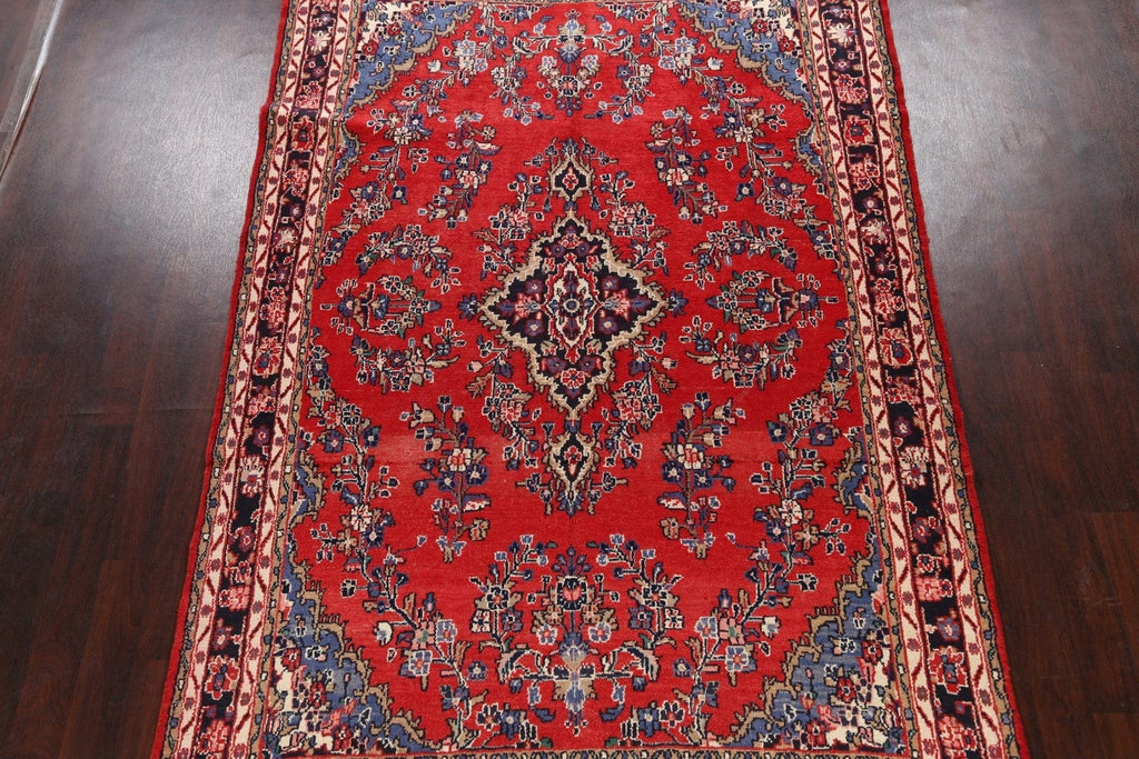 Floral Hamedan Persian Area Rug 7x11