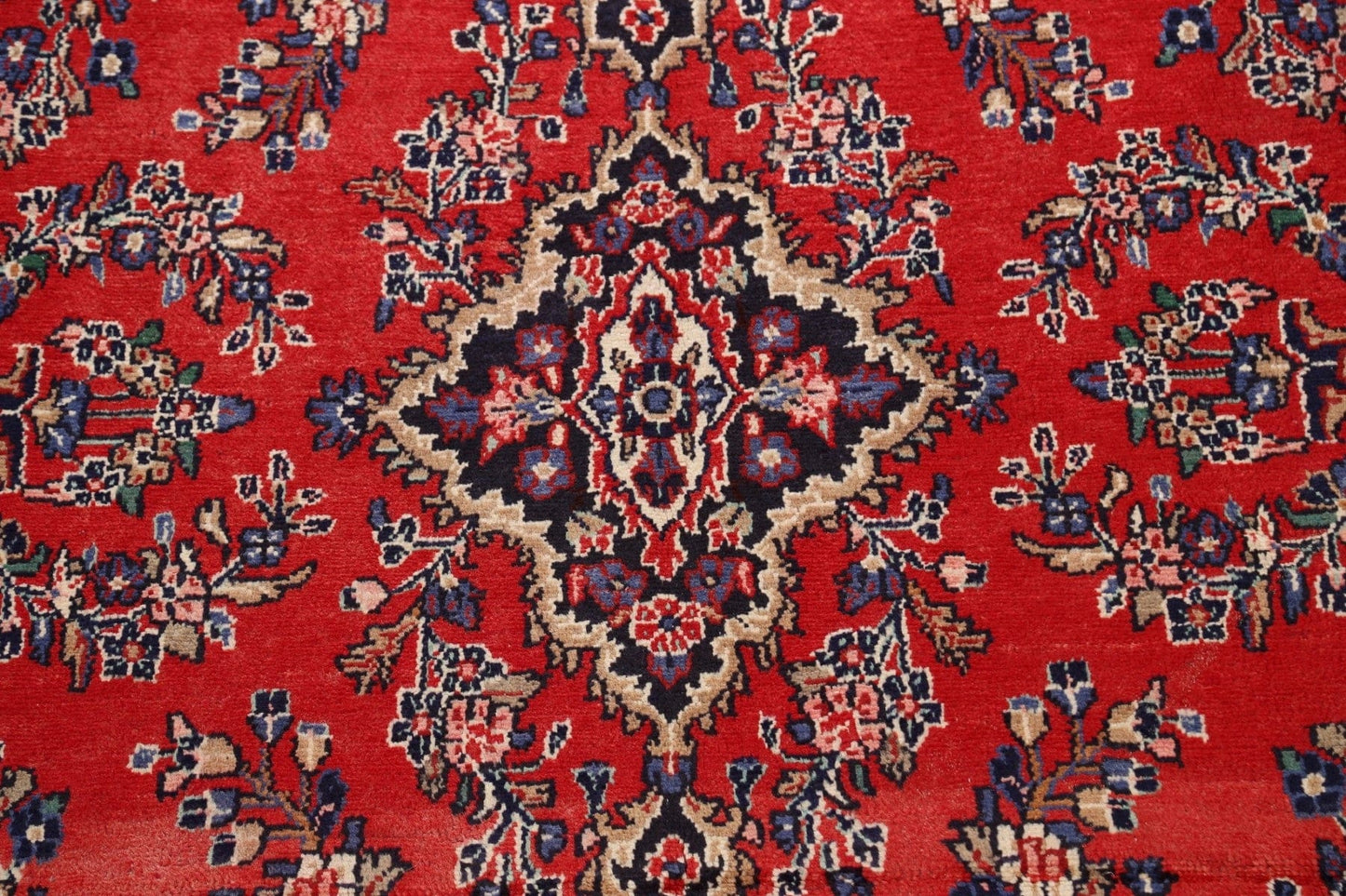 Floral Hamedan Persian Area Rug 7x11