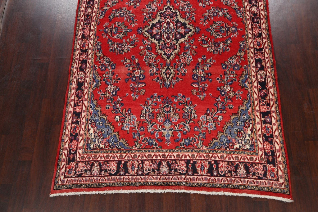 Floral Hamedan Persian Area Rug 7x11