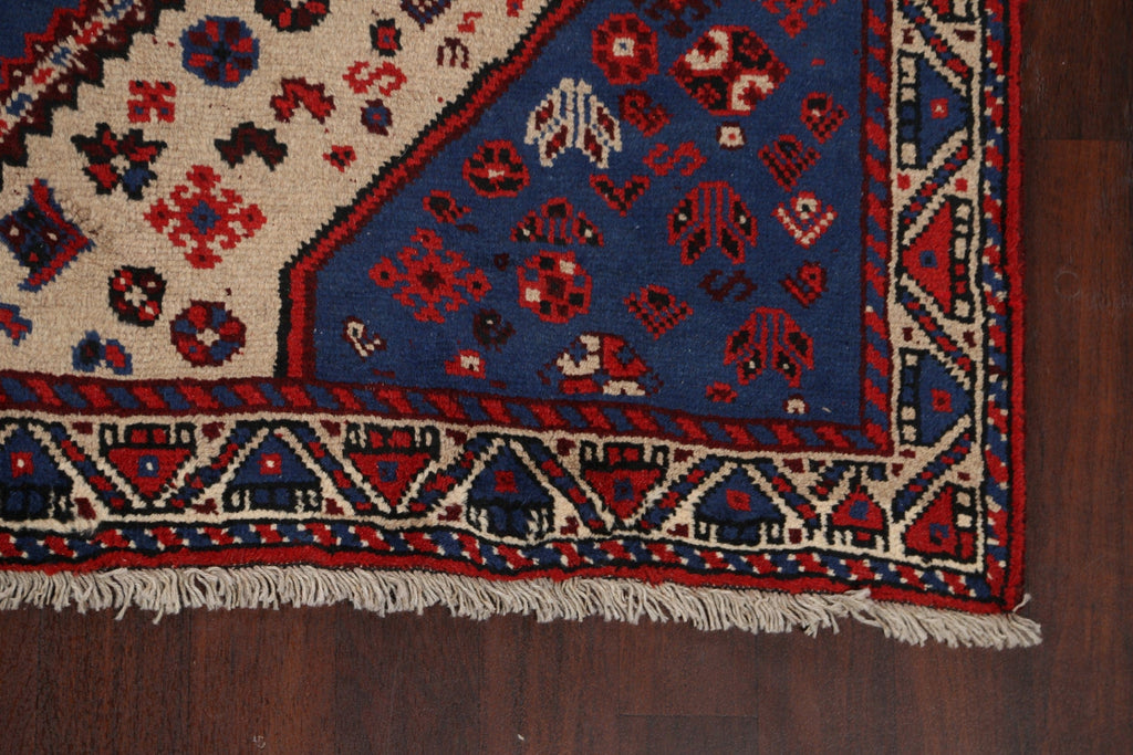 Tribal Geometric Shiraz Persian Area Rug 7x9