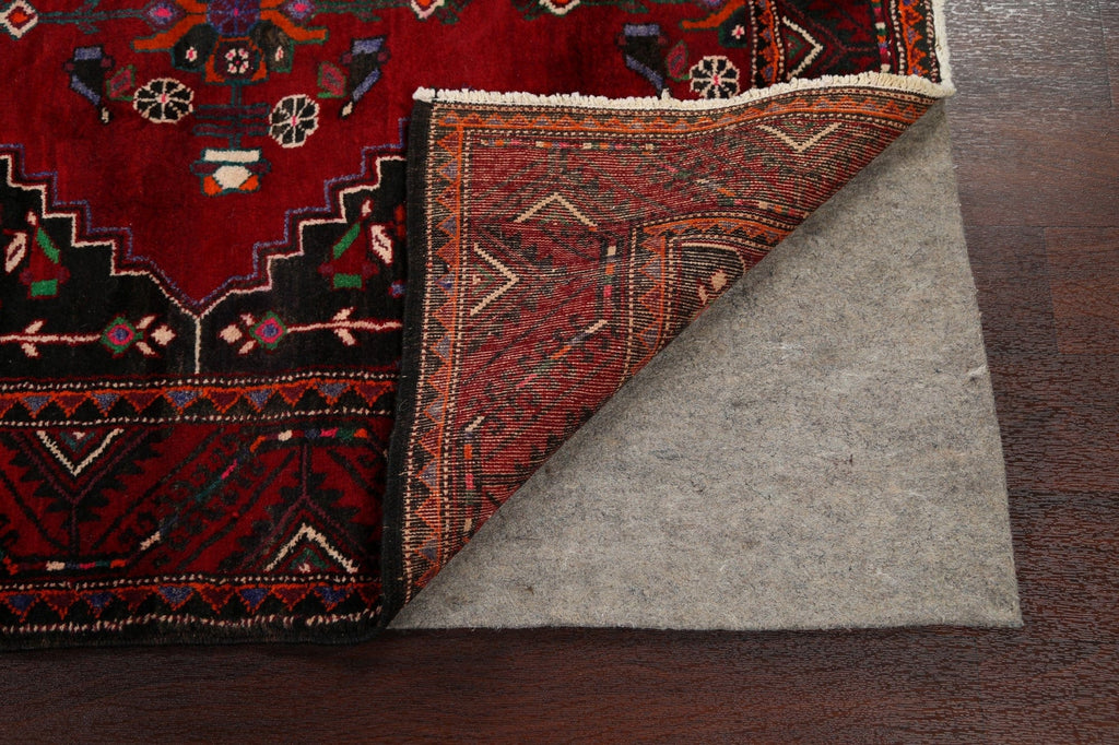 Geometric Hamedan Persian Area Rug 7x10