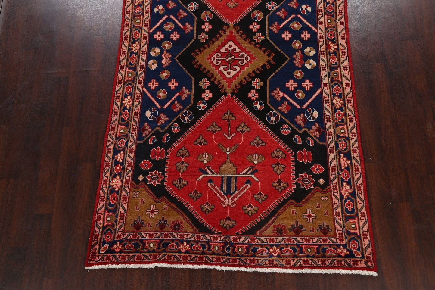 Tribal Hamedan Persian Area Rug 6x10